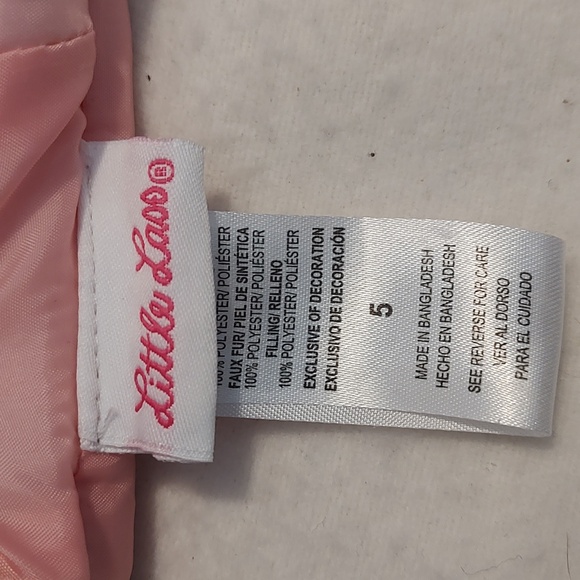 Little Lass sparkly winter vest Size 5 - Picture 2 of 5